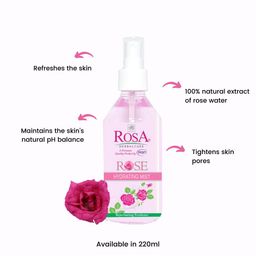 ROSA Set Of 3 Hydrating Rose Mist - 110 ml Each image 4
