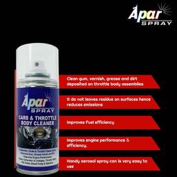 Apar Spray Carb and throttle body cleaner -150 ML (pack of 2) image 4