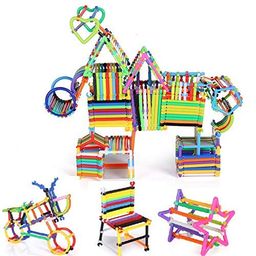 PULSBERY Unbreakable Creative Smart Stick Building Blocks for/Stick Building Block Game for | Puzzle Game for for Ages 3 4 5 6 7+ Year Old Boys Girls-Multicolor image 2