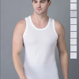 Dollar Bigboss Pack of 10 Egyptian Cotton Innerwear Vests MJVE-01-JCFNRN-PO10-S24-image-40