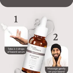 Man Matters BeardGro Serum With Anagain Aminexil & Rosemary - 30ml image 3