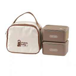 little surprise box Bento Steel Lunch Box Container Set With Matching Lunch image 1