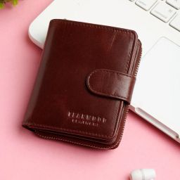 teakwood leathers Bi-Fold Wallet with Signature Branding image 1
