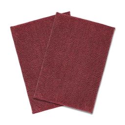 saral home Set of 2 Rectangular Shaped Bath Mats image 1