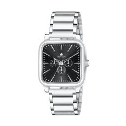 crestello Men Analogue Watch with Deployant Clasp image 1