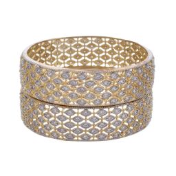 the pari Set of 2 Slip-On Bangles image 1