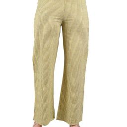 deckedup Checked Palazzos with Insert Pocket image 1