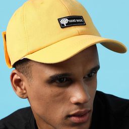 french accent Baseball Cap with Snap-Button Closure image 1