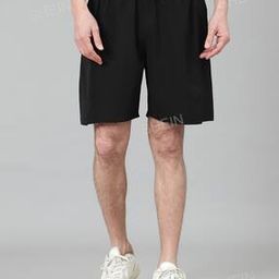 Shein Activewear Length Double Sided Pockets Track Shorts-picture-32