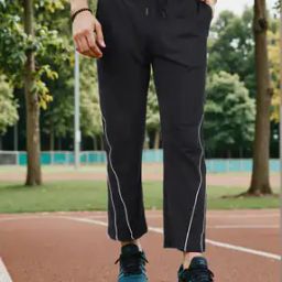 Shein Activewear Ankle Length Straight Track Pant With Pockets-image-20