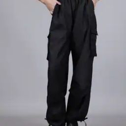 Shein High Rise Parachute Style Cargo Pants-image-58