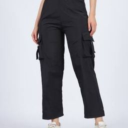 Shein Ankle Length Straight Cargo Track Pants-image-58