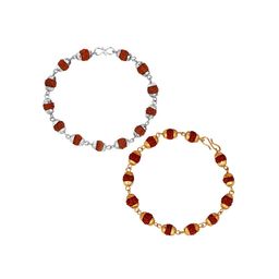 mahi Set of 2 Rudraksha Bracelets image 1