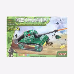 mechanix Set of 5 Metal Battle Station Models image 1