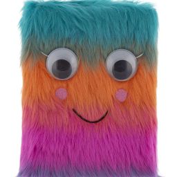mirada Rainbow Plush Notebook image 1