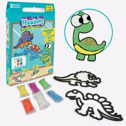 imagimake Fleximos Window Art- Dino image 1