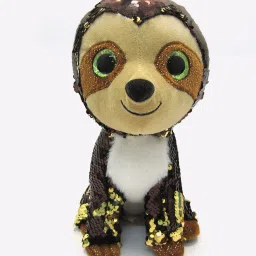 Delta Sequin-Embellished Sloth Soft Toy image 1
