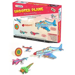 funvention DIY Shooter Plane with 3 Target Planes image 1