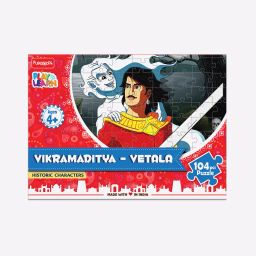 folktales 104 Piece Play & Learn Vikramaditya - Vetala Puzzle image 1