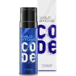 wild stone Code Titanium No Gas Deodorant Body Spray image 1
