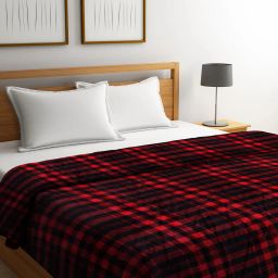 portico Checkered Feather Single Size Blanket image 1