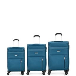 aristocrat Set of 3 Unisex Avon Trolley Bags with Number Lock image 1