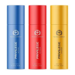 the man company Privilege Active with Legend & Intense Body Spray Set image 1