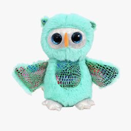 mirada Foil Plush Stuffed Owl with Wings Soft Toy image 1