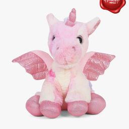 fuzzbuzz Unicorn Soft Toy with Wings image 1