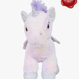 fuzzbuzz Standing Unicorn Soft Toy with Wings image 1