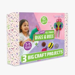 jack in the box Bugs & Bees Themed Art & Craft 3-in-1 Kit image 1