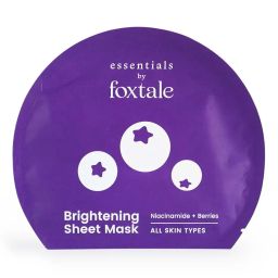 foxtale Essentials Brightening Sheet Mask with Niacinamide & Berries image 1