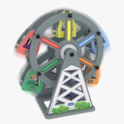 li'l wizards 3D Build N Play Peppa Pig Rotating Ferris Wheel image 1
