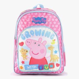 strider 14" Peppa Pig Print Backpack image 1
