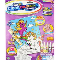 scentos Enchanted Clean Colouring Markers image 1