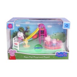 peppa pig Peppa's Playground Playset with Sound Effects image 1