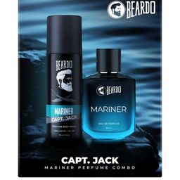 beardo Mariner Eau De Parfum & Capt Jack Body Spray Set for Men image 1