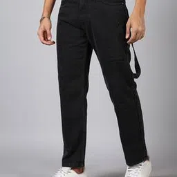 Shein Ankle Length Carpenter Style Straight Jeans-image-73