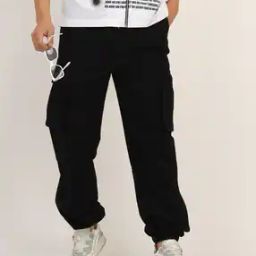 Shein Ankle Length Cargo Style Jogger Jeans-image-76
