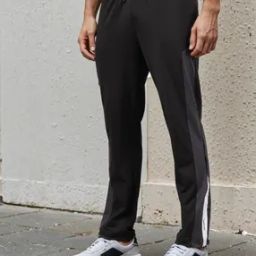 Shein Full Length Colour-Block Straight Track Pants-image-95