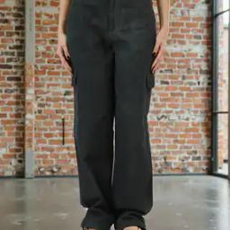 Shein Long Length Relaxed Cargo Jeans With Pockets-image-51