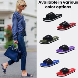 doctor extra soft Typographic Printed Regular Fit  Slides image 2