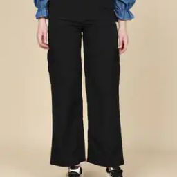 Shein Ankle Length Relaxed Fit Cargo Pants with Pockets-image-56
