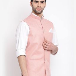 vastramay Nehru Jacket with Insert Pockets image 2