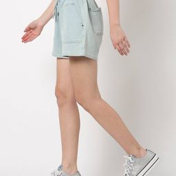 miss players Paperbag Shorts with Elasticated Drawstring Waist image 2
