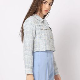 rio Woven Button-Down Jacket image 2