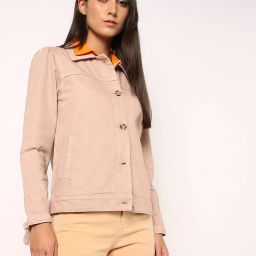 dnmx Trucker Jacket with Button Closure image 2