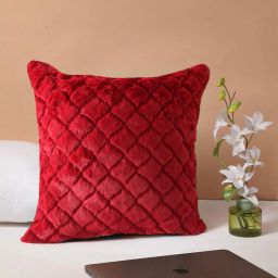 luxehome international Set of 2 Geometric Pattern Square Shaped Cushions image 2