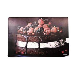 kuber industries Set of 5 Graphic Print Fridge Shelf Mats 11" x 7" image 2