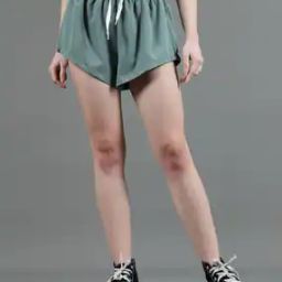 Shein Activewear Above The Knee Length High Rise Shorts-image-99